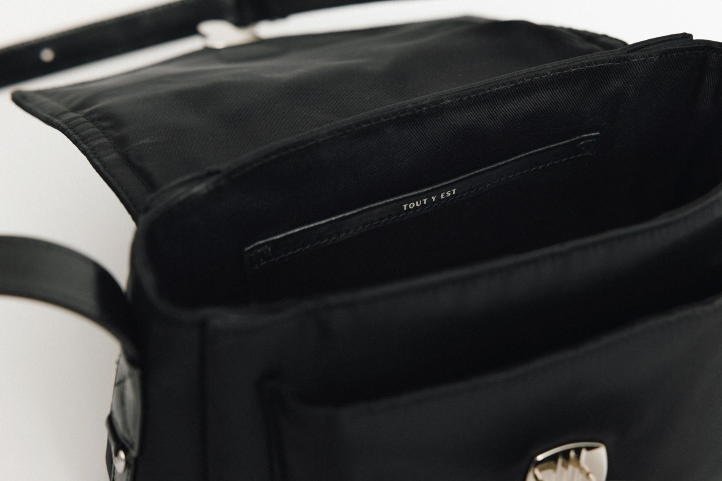 SAC VOLET TOILE SMALL BLACK