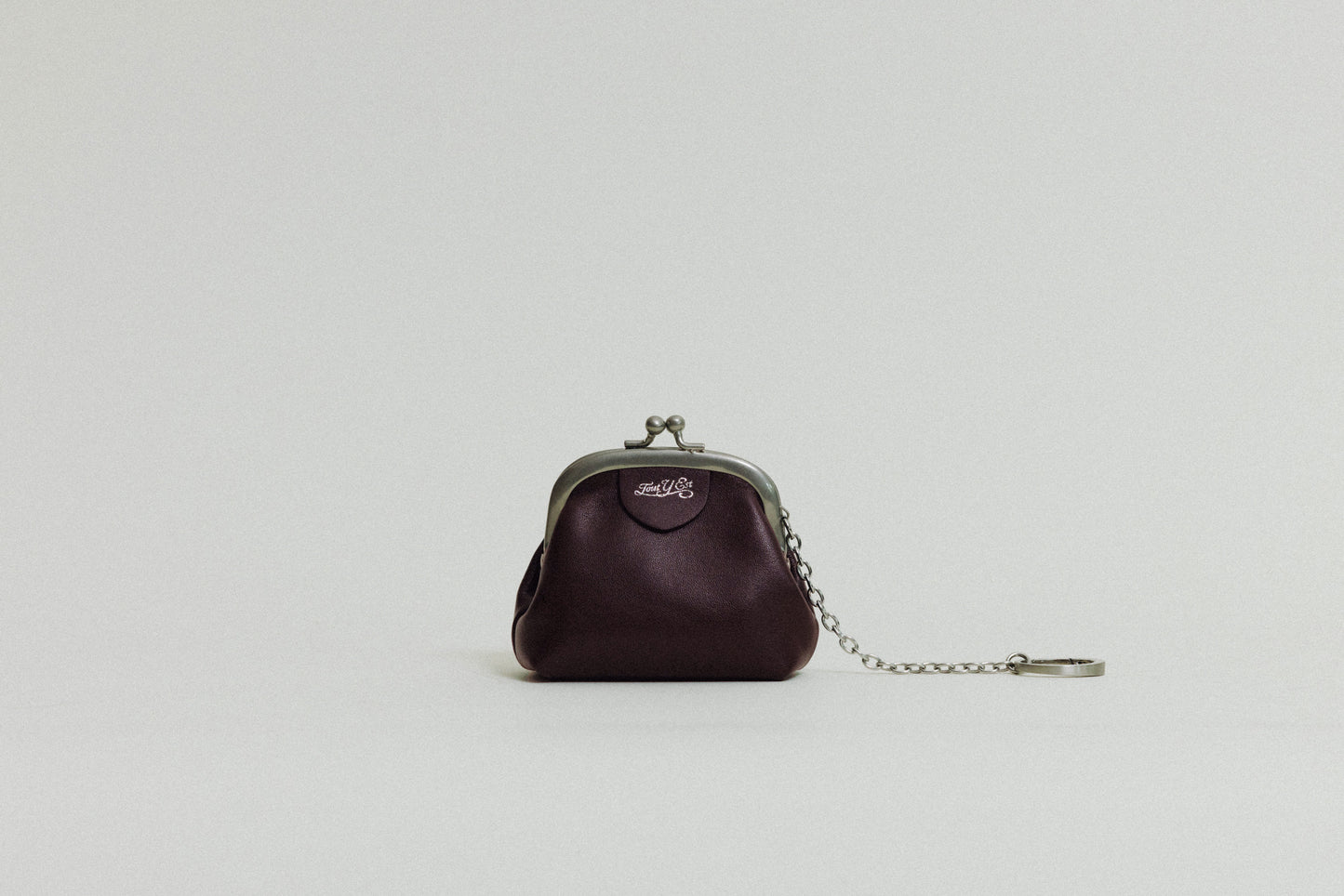 PORTE MONNAIE CLIQUET BURGUNDY