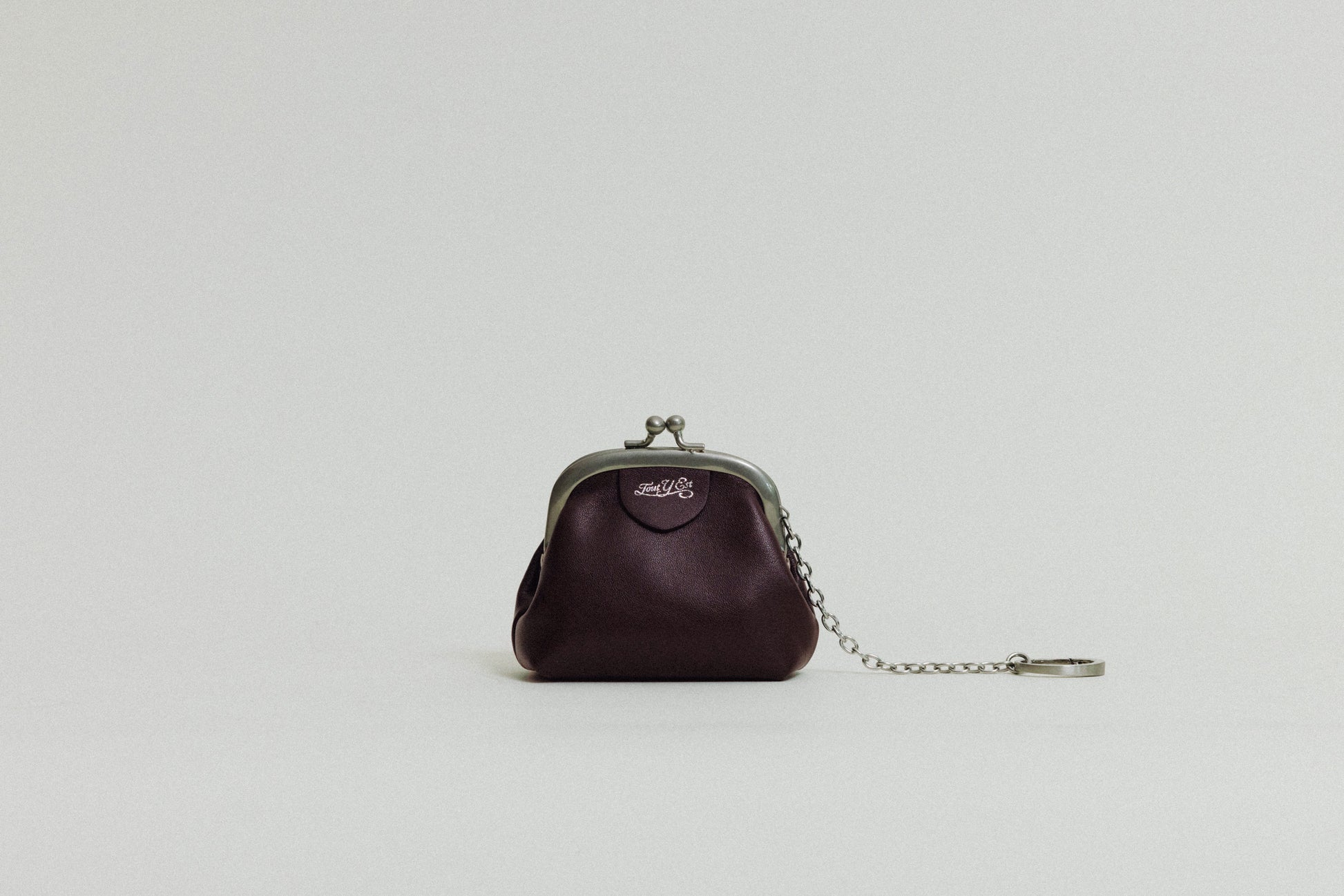 PORTE MONNAIE CLIQUET BURGUNDY