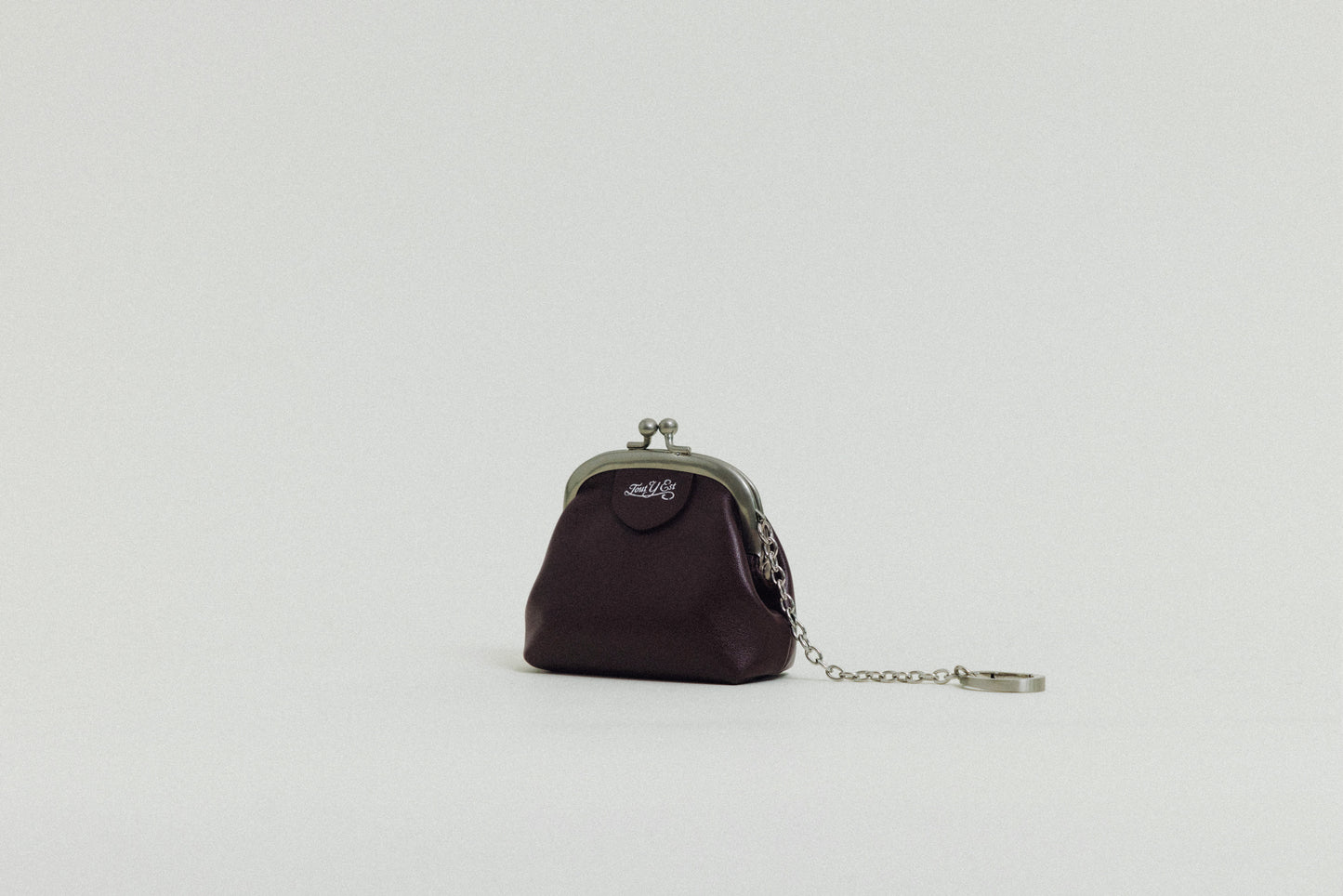 PORTE MONNAIE CLIQUET BURGUNDY