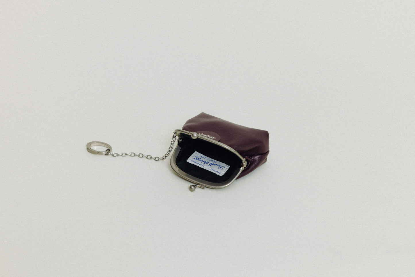 PORTE MONNAIE CLIQUET BURGUNDY