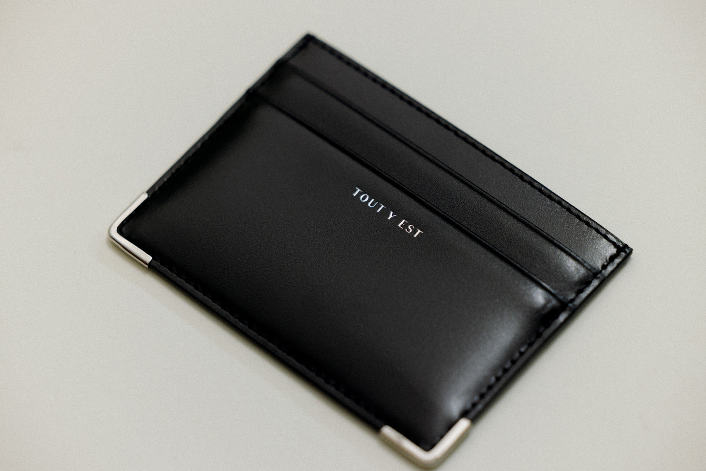 PORTE CARTES ANGLES BLACK