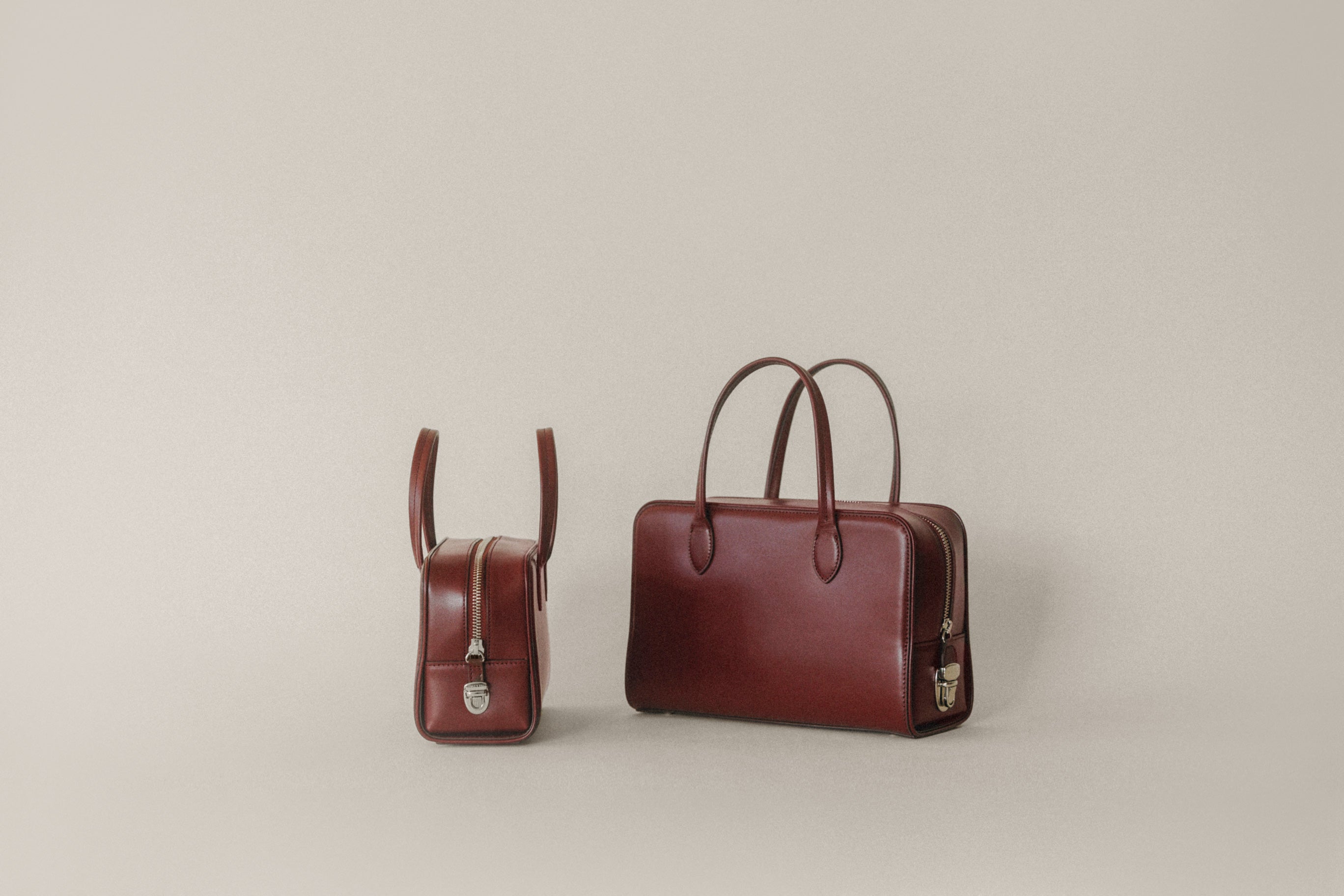 SAC LOQUET MINI BURGUNDY