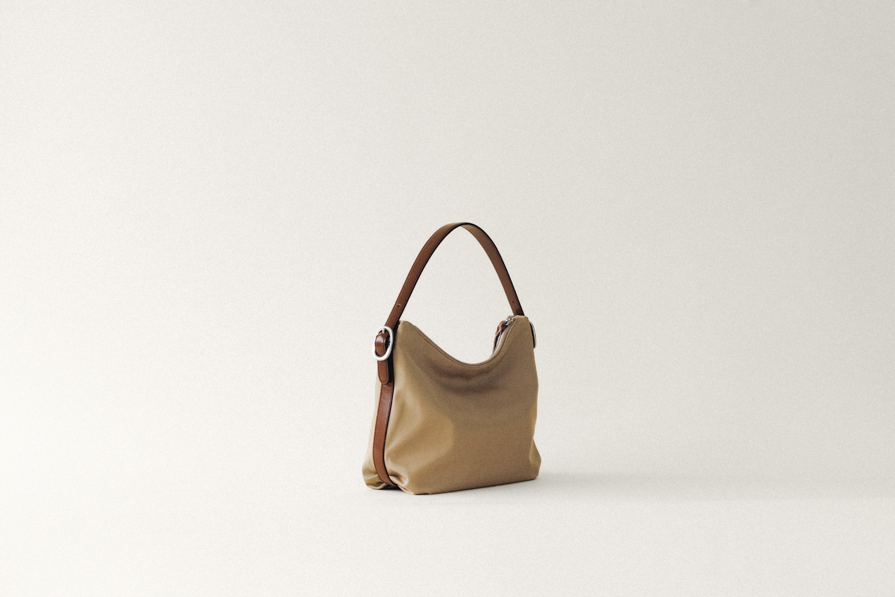 SAC CANOT TOILE SMALL BEIGE