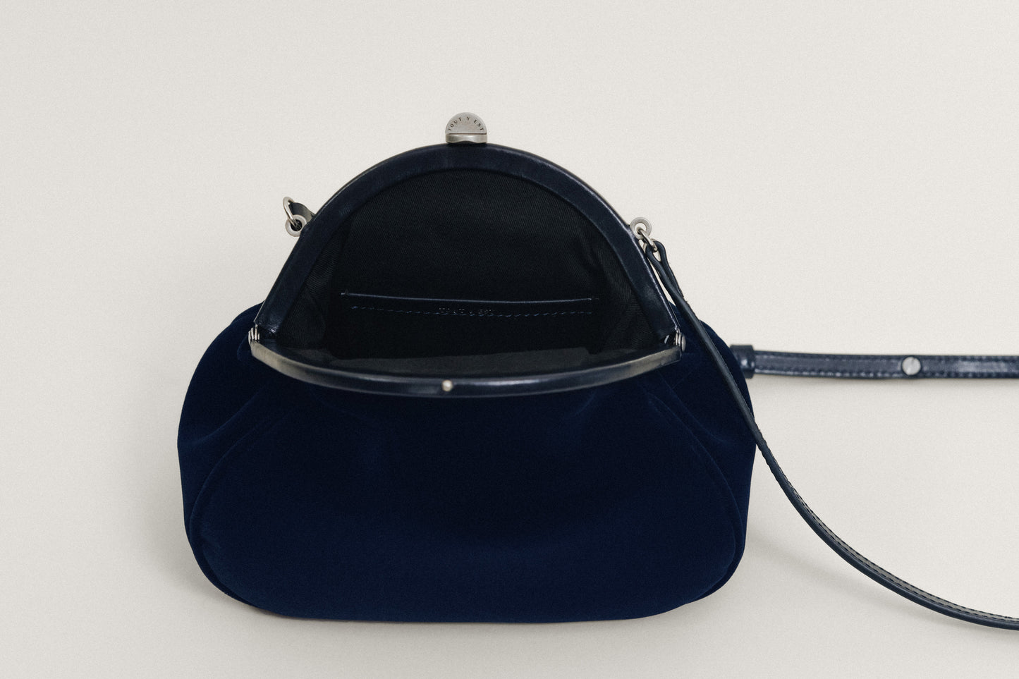 SAC TRÈFLE VELVET NAVY