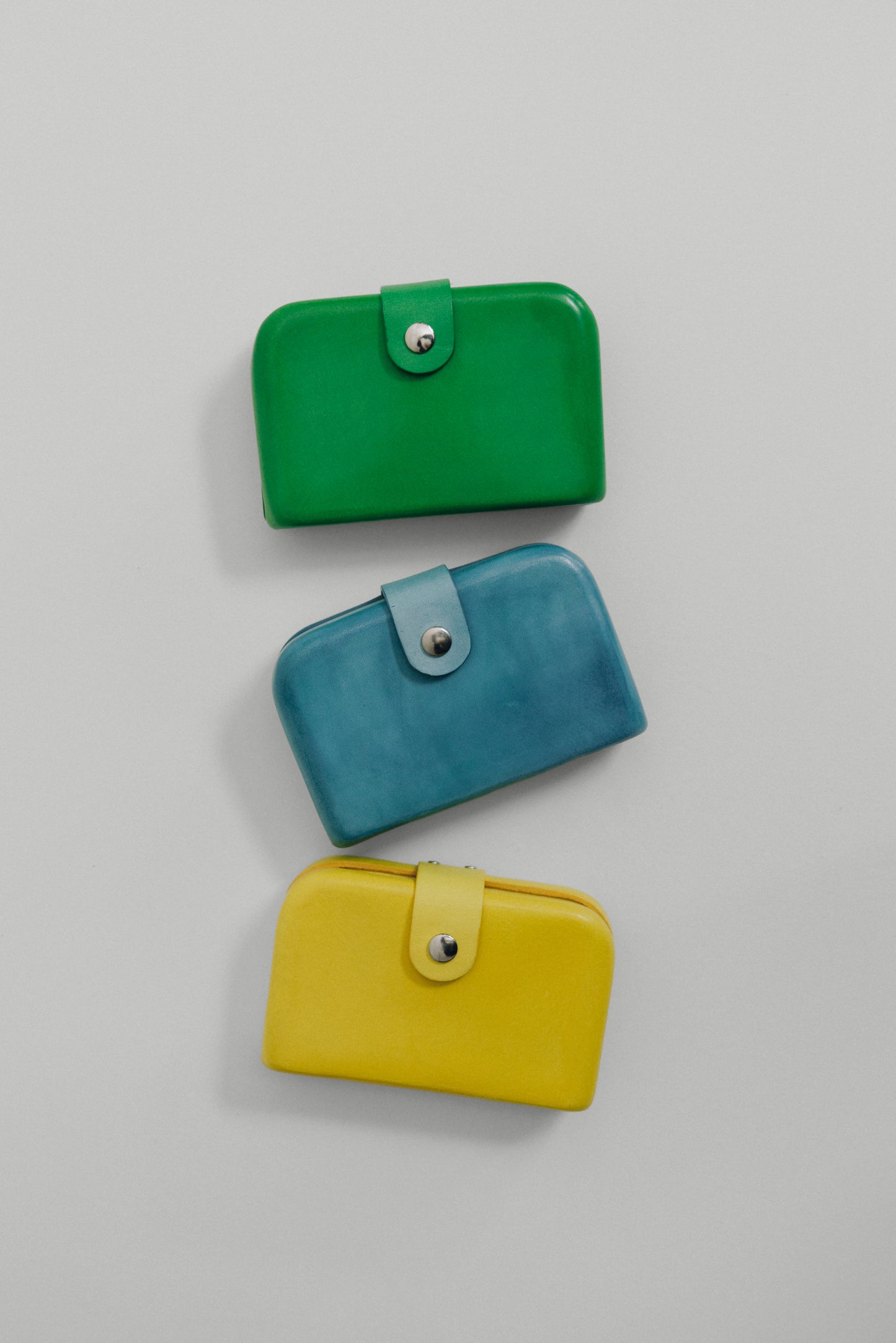 PORTEFEUILLE FLORENCE LIGHT GREEN