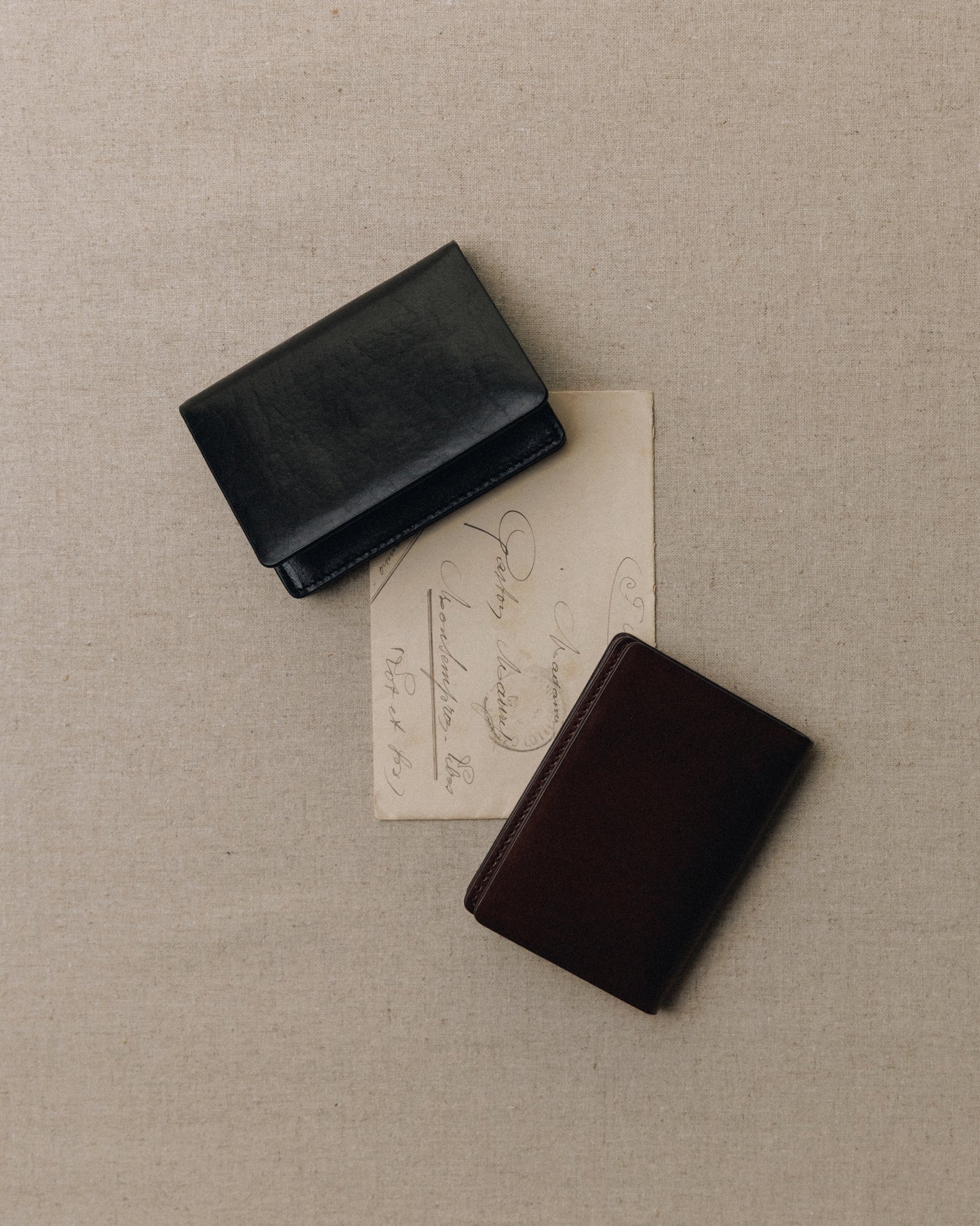 PORTE CARTES CARRÉ BLACK