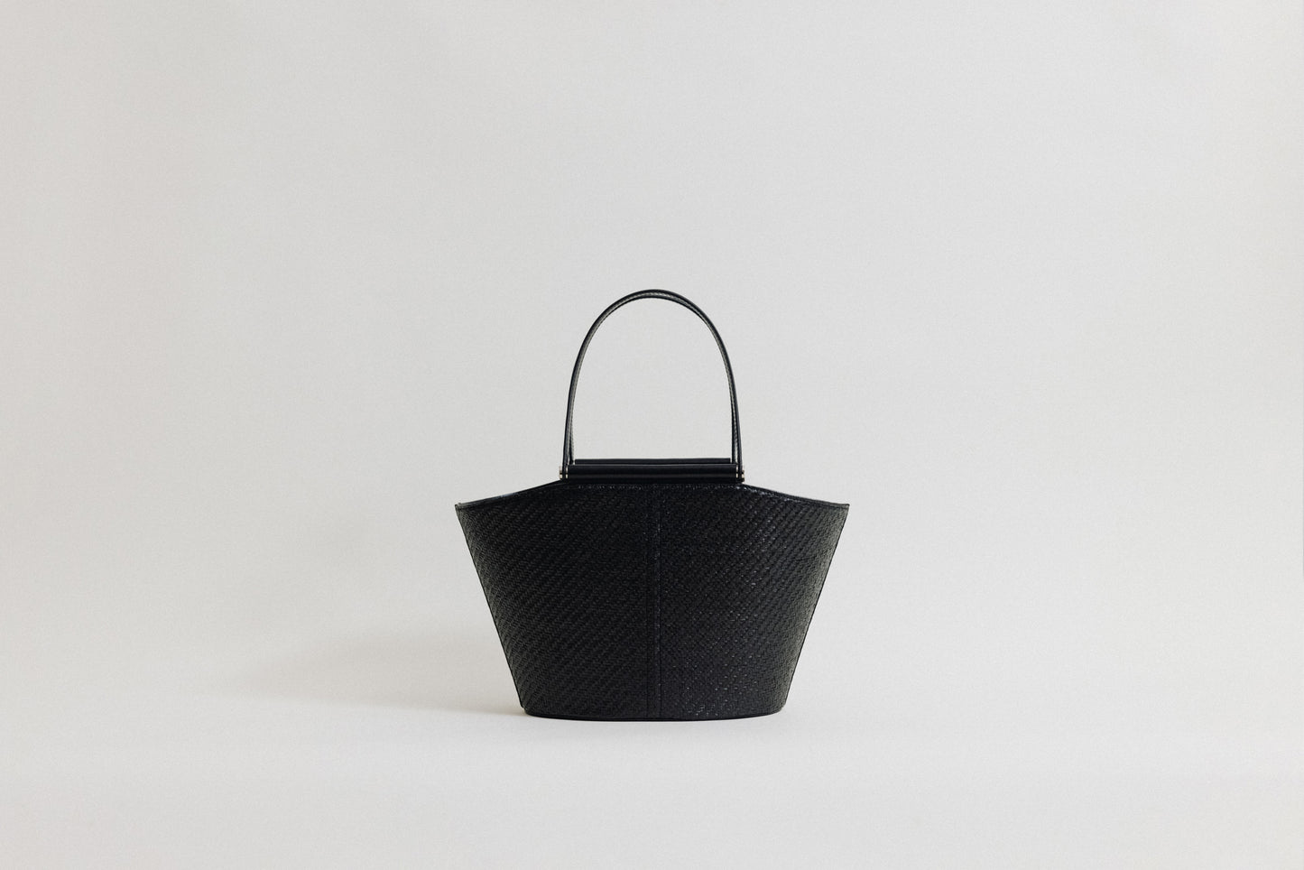 SAC ÉTIRÉ RATTAN SMALL BLACK