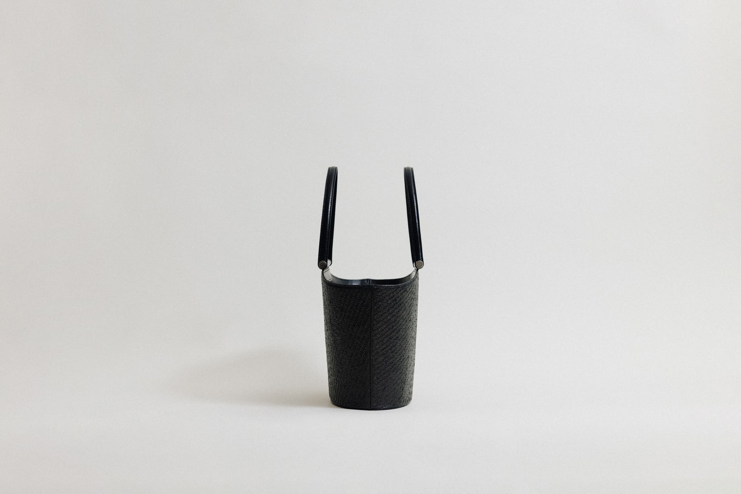 SAC ÉTIRÉ RATTAN SMALL BLACK