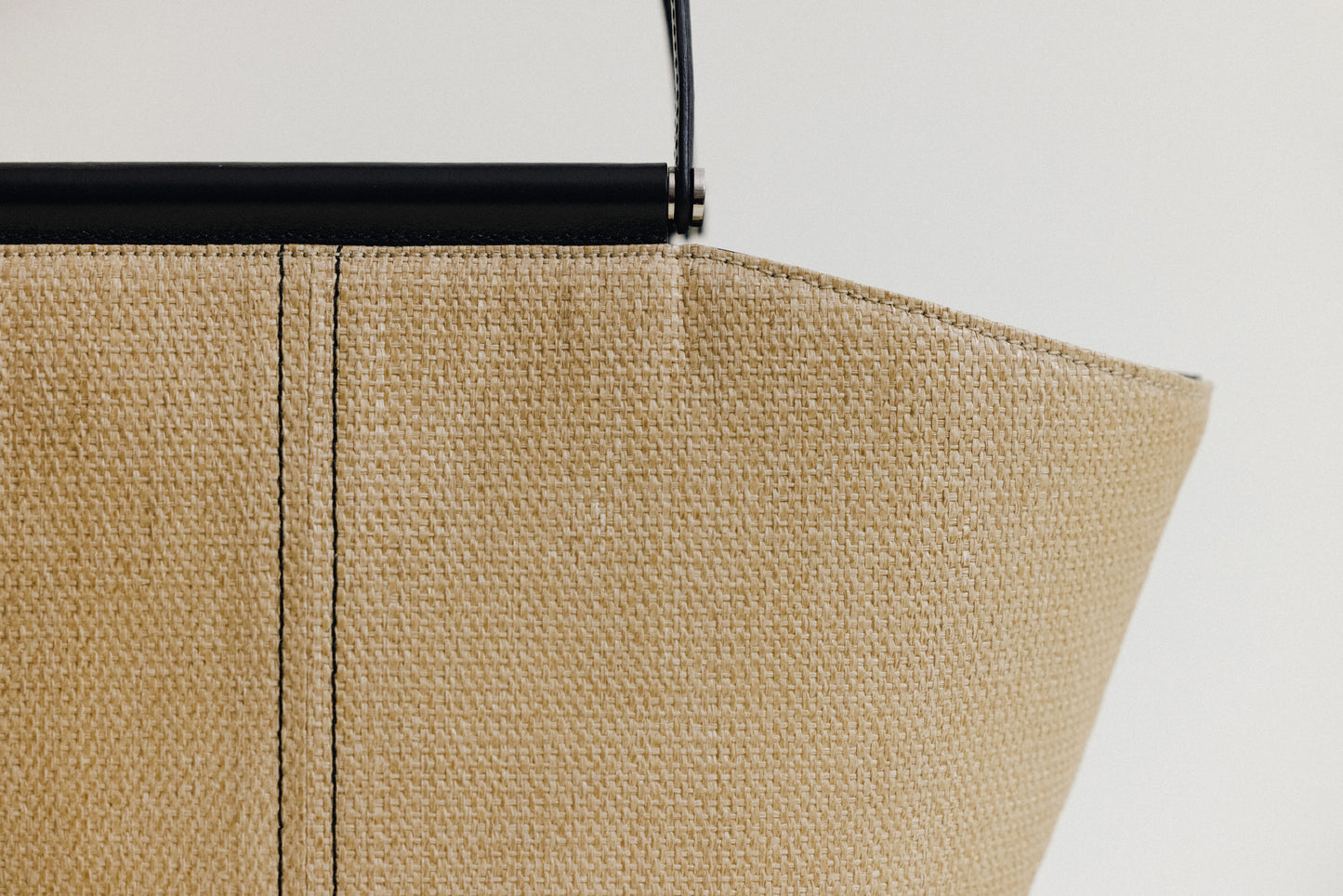 SAC ÉTIRÉ RATTAN SMALL IVORY