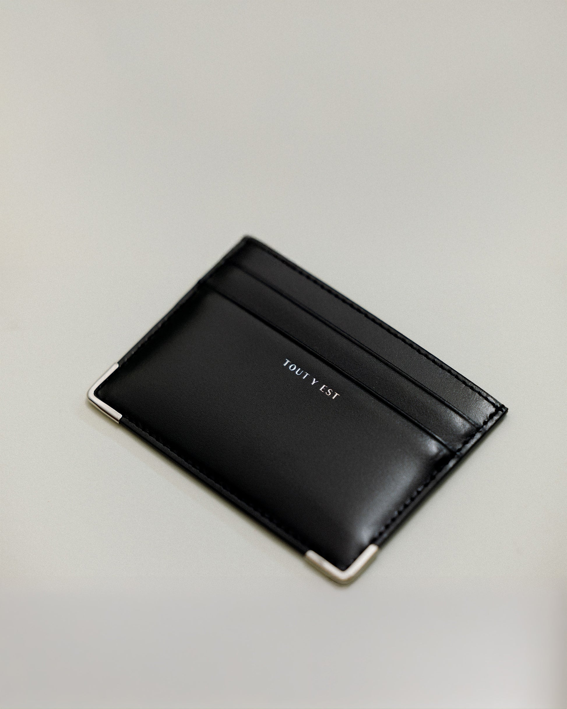 PORTE CARTES ANGLES BLACK
