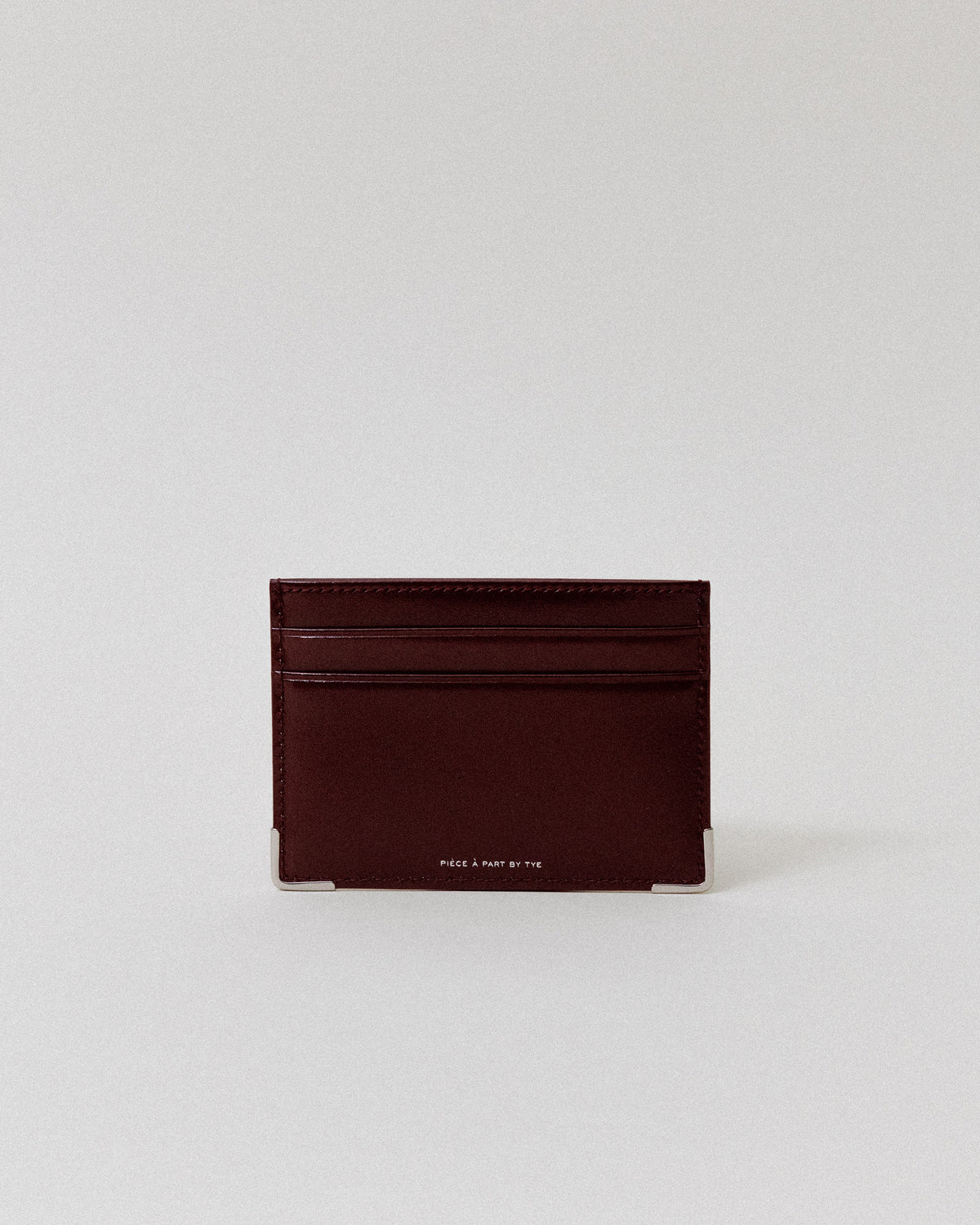 PORTE CARTES ANGLES BURGUNDY