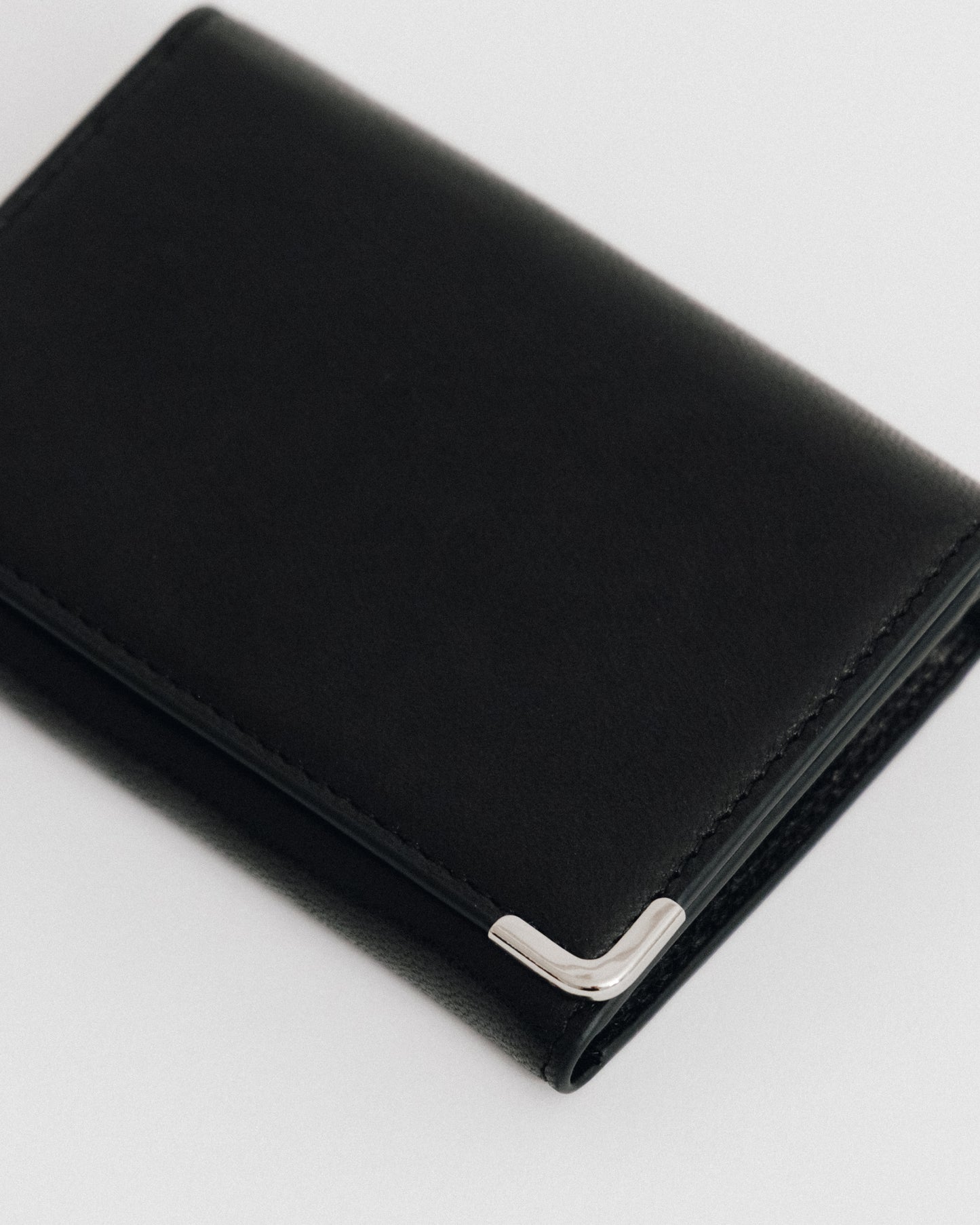 PORTEFEUILLE ANGLES BLACK