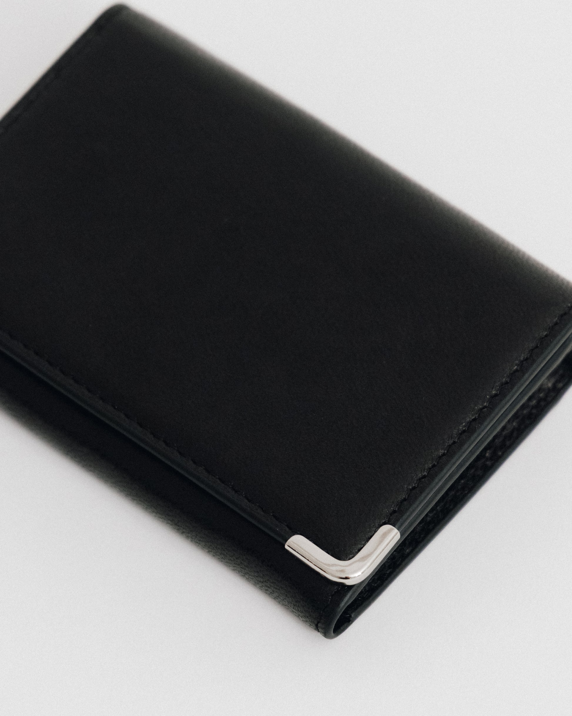 PORTEFEUILLE ANGLES BLACK