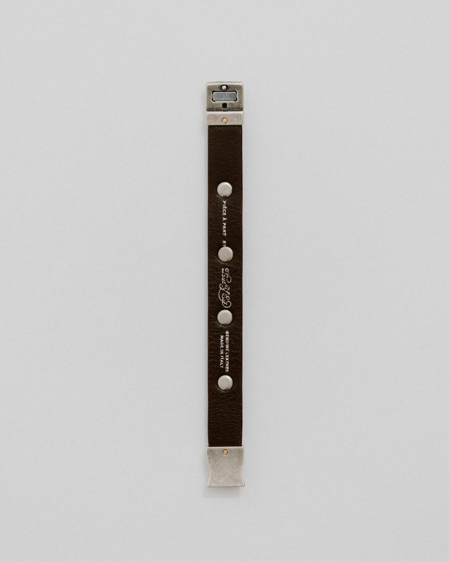 BRACELET CLOUTÉE BROWN