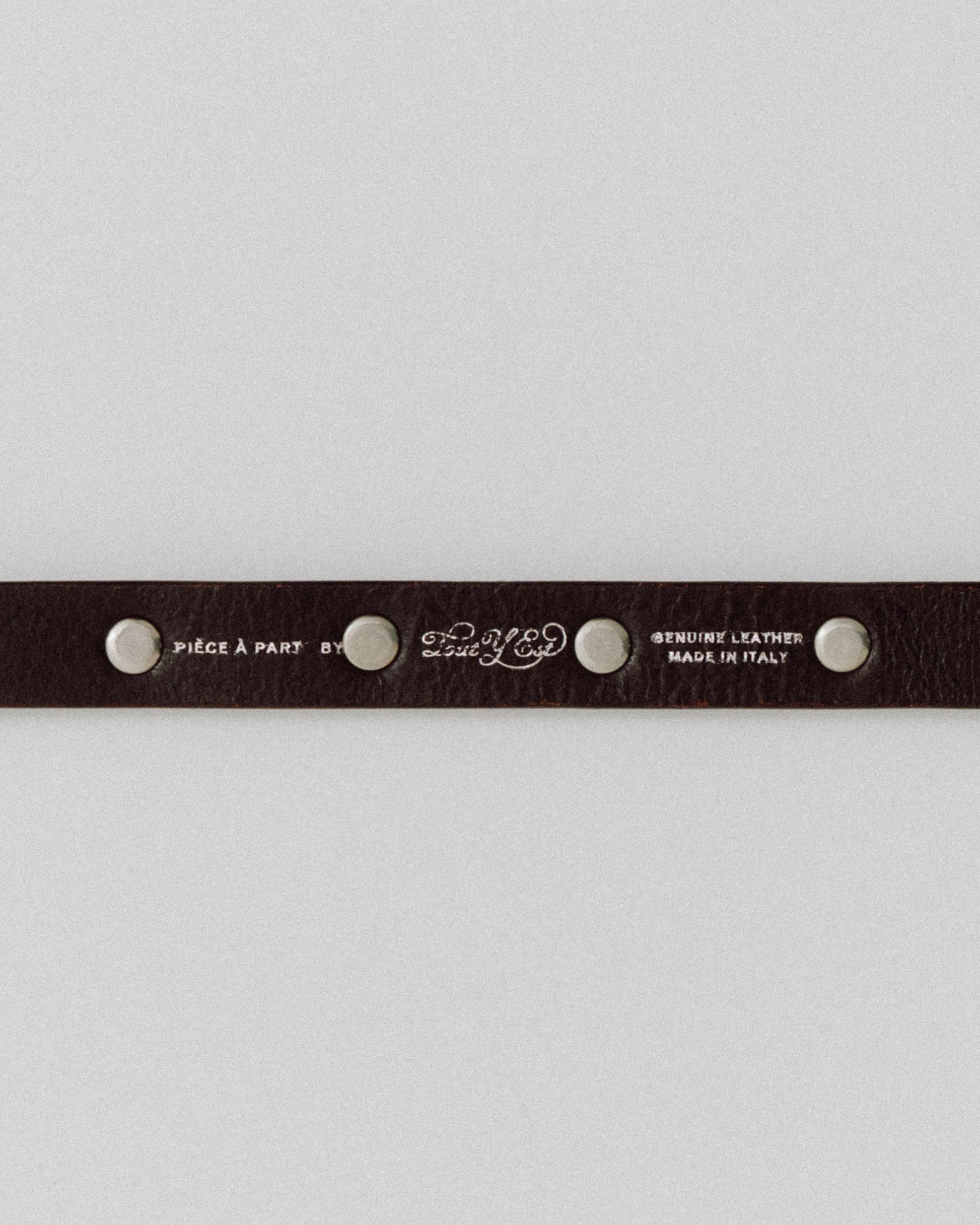 BRACELET CLOUTÉE BROWN