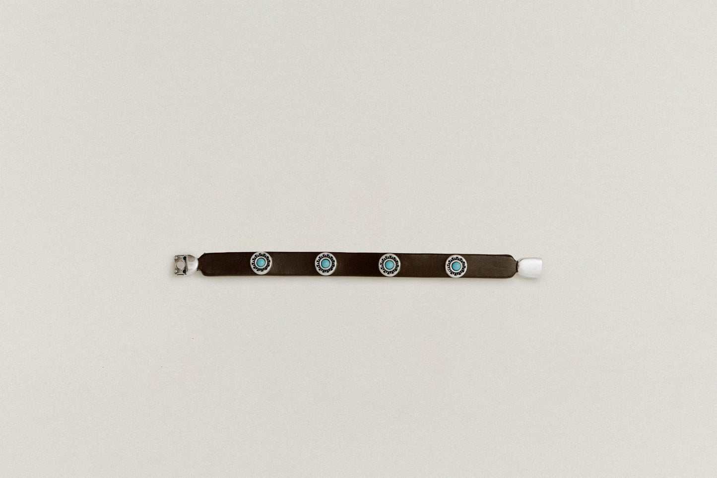 BRACELET TURQUOISE BROWN