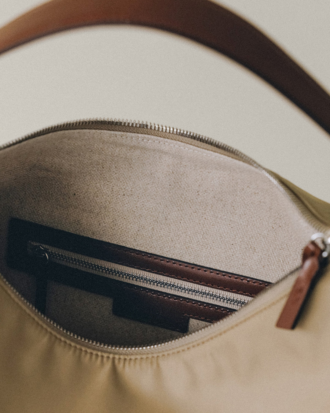 SAC CANOT TOILE BEIGE