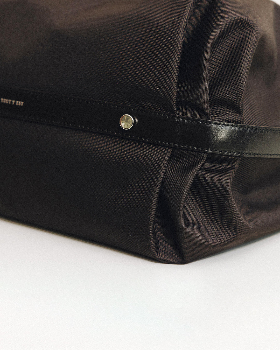 SAC CANOT TOILE BROWN