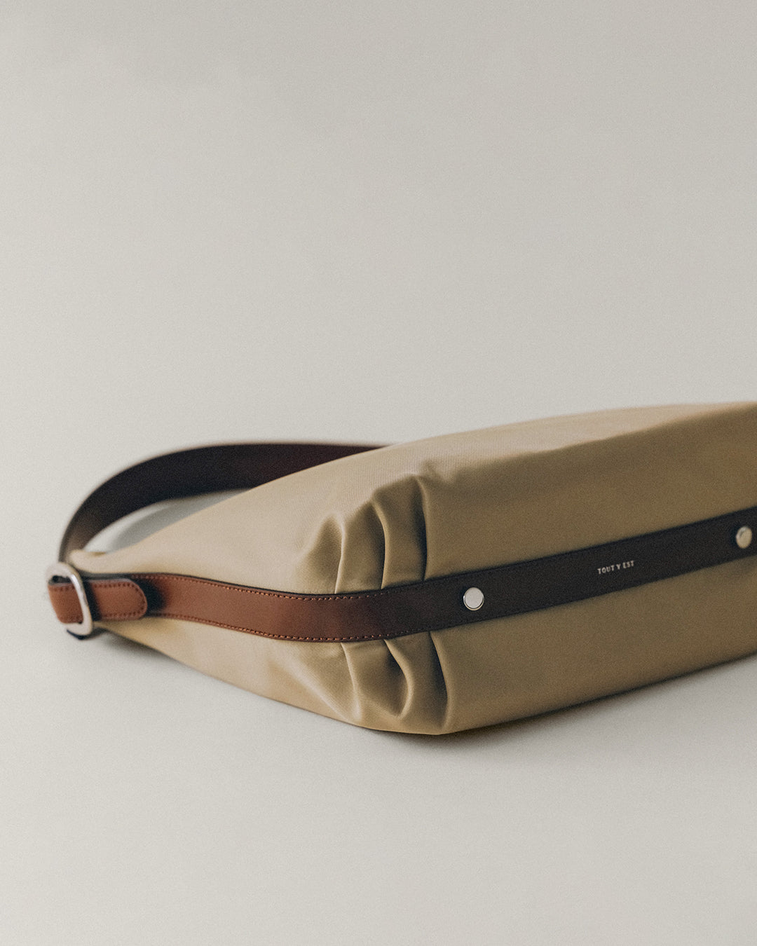 SAC CANOT TOILE SMALL BEIGE