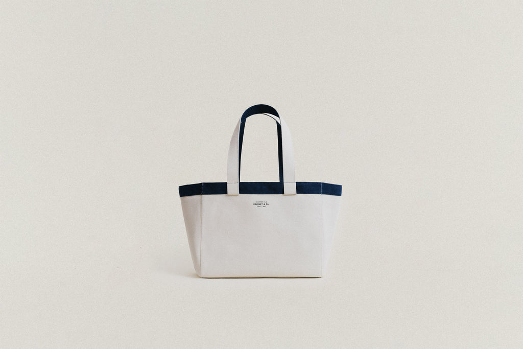 CABINET&CO. TOTE LARGE NAVY