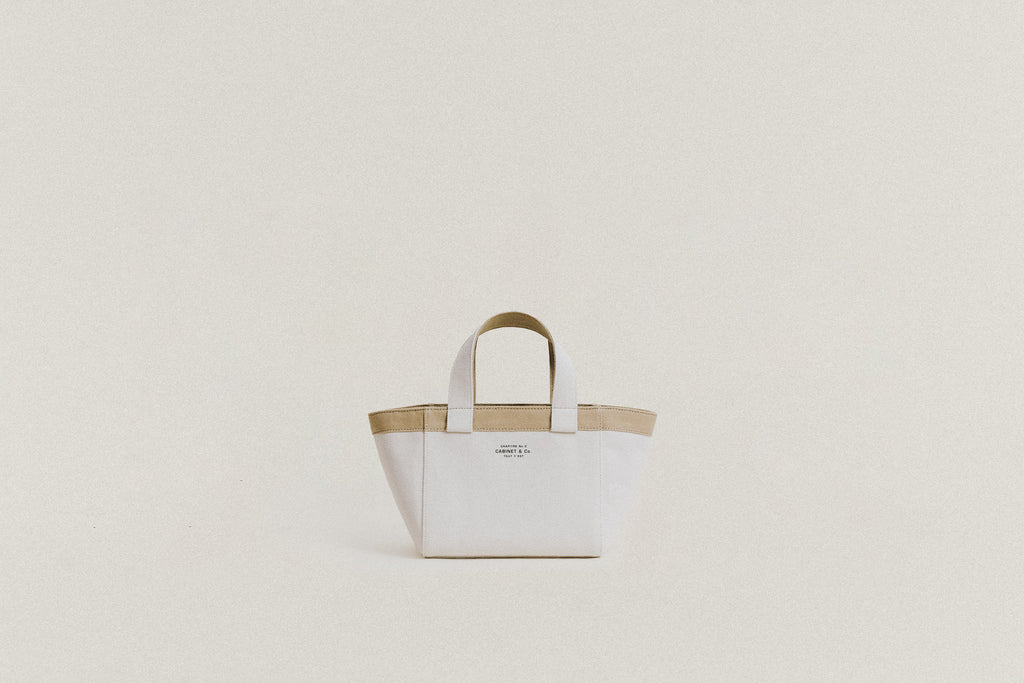 CABINET&CO. TOTE SMALL BEIGE