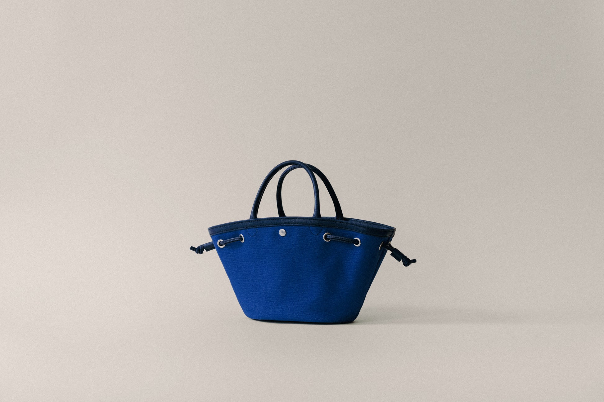 SAC COQUILLE MINI BLUE