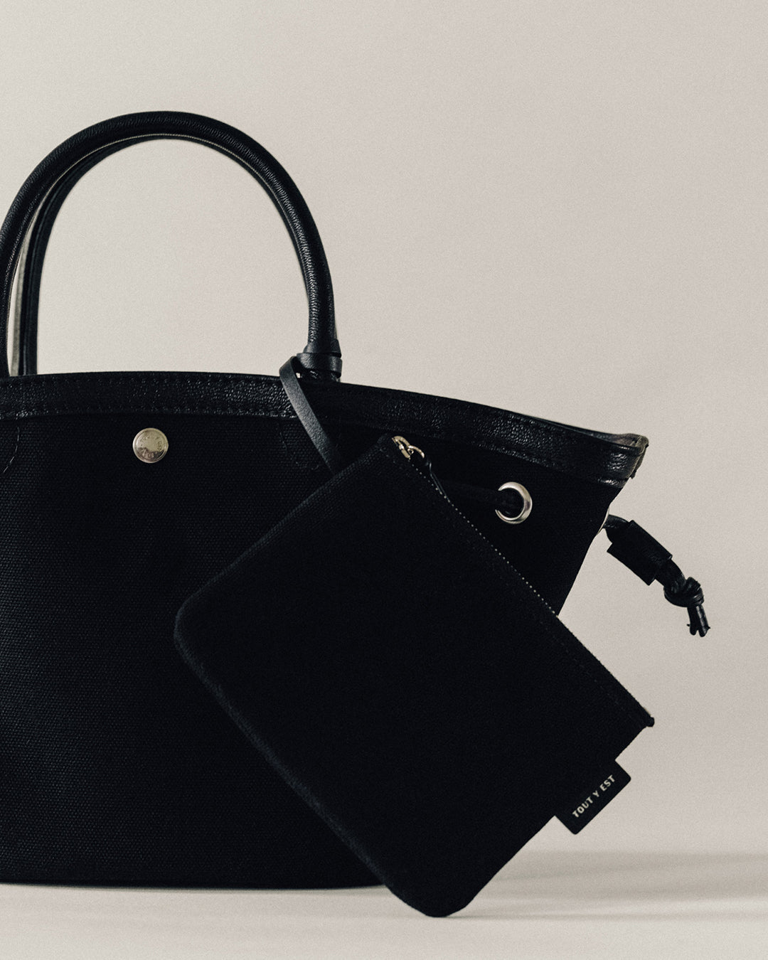 SAC COQUILLE MINI BLACK