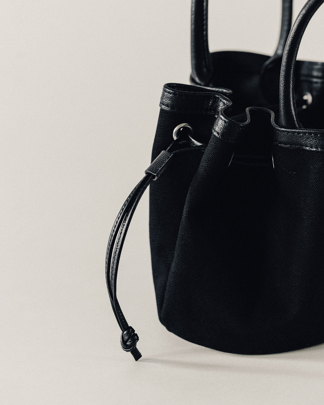 SAC COQUILLE MINI BLACK