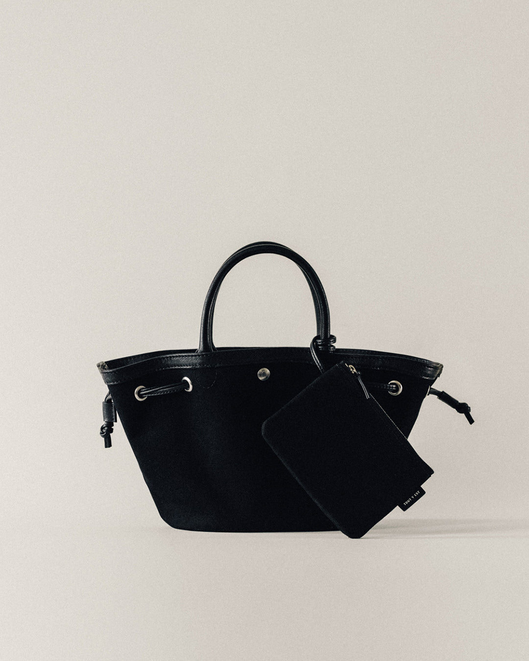 SAC COQUILLE MINI BLACK