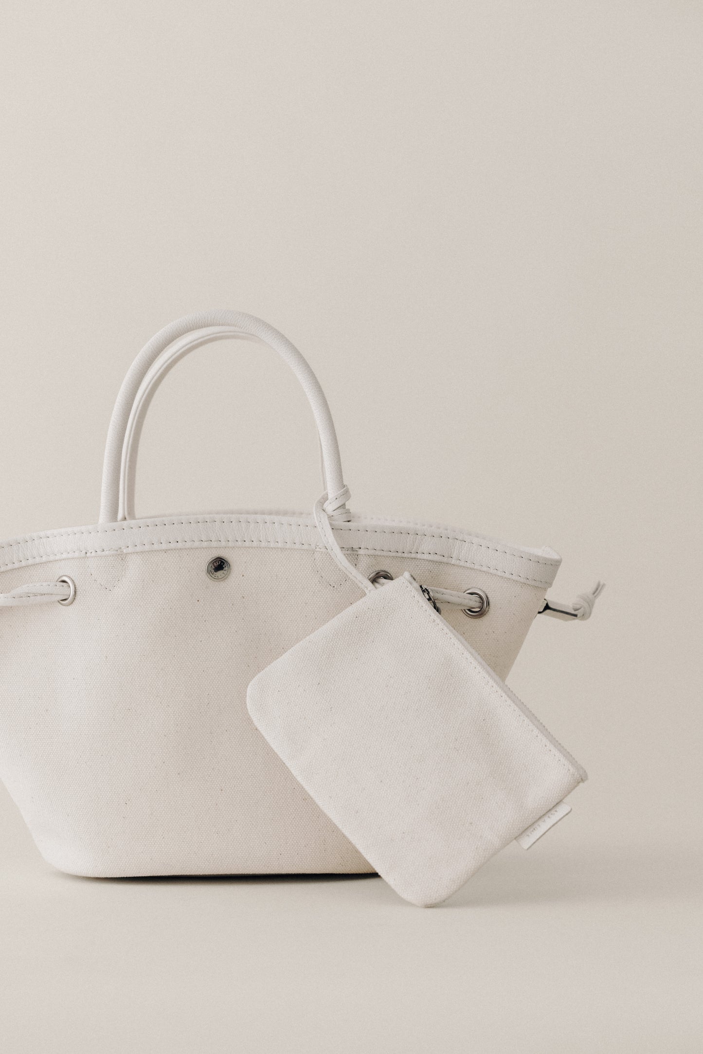 SAC COQUILLE MINI WHITE