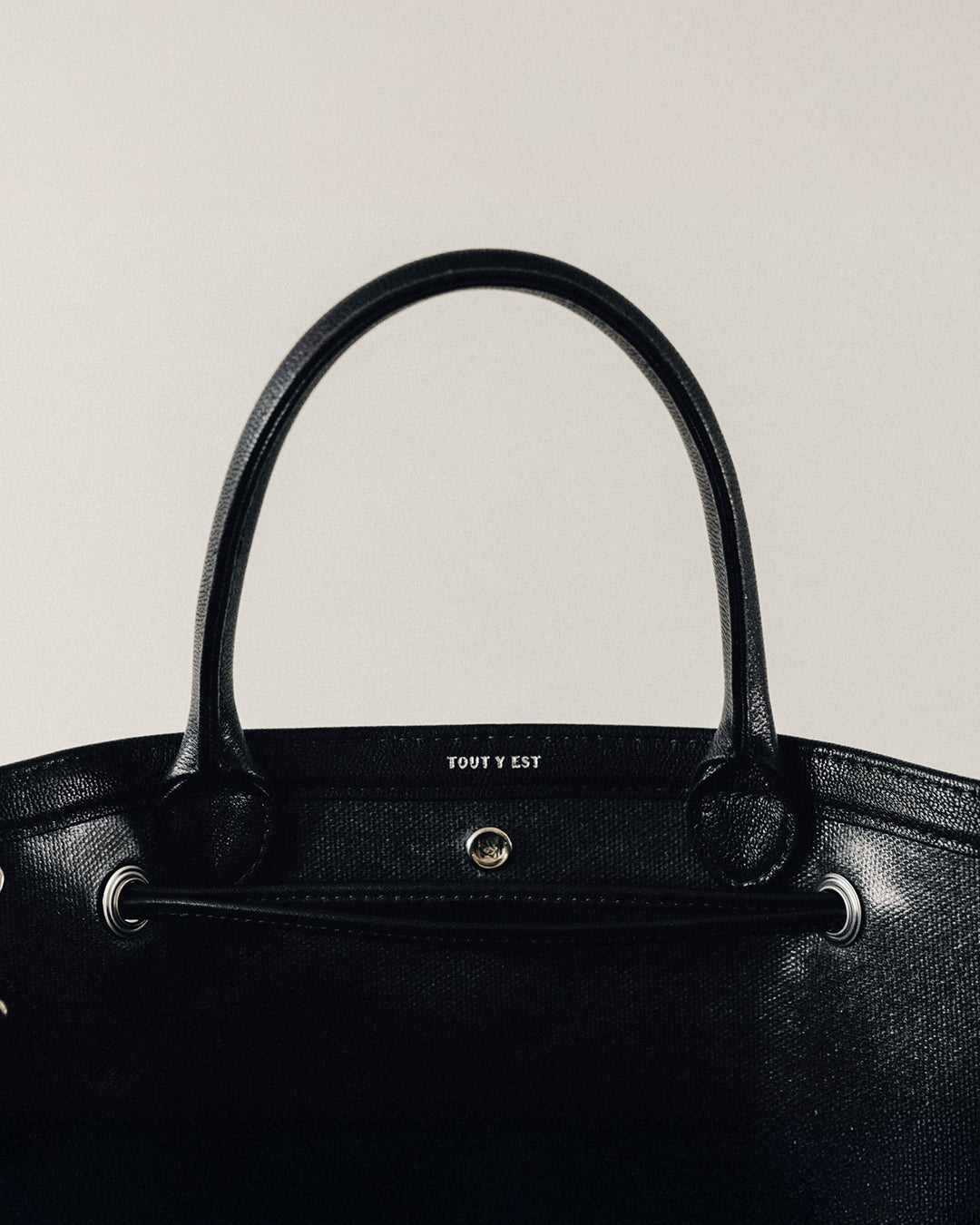 SAC COQUILLE SMALL BLACK