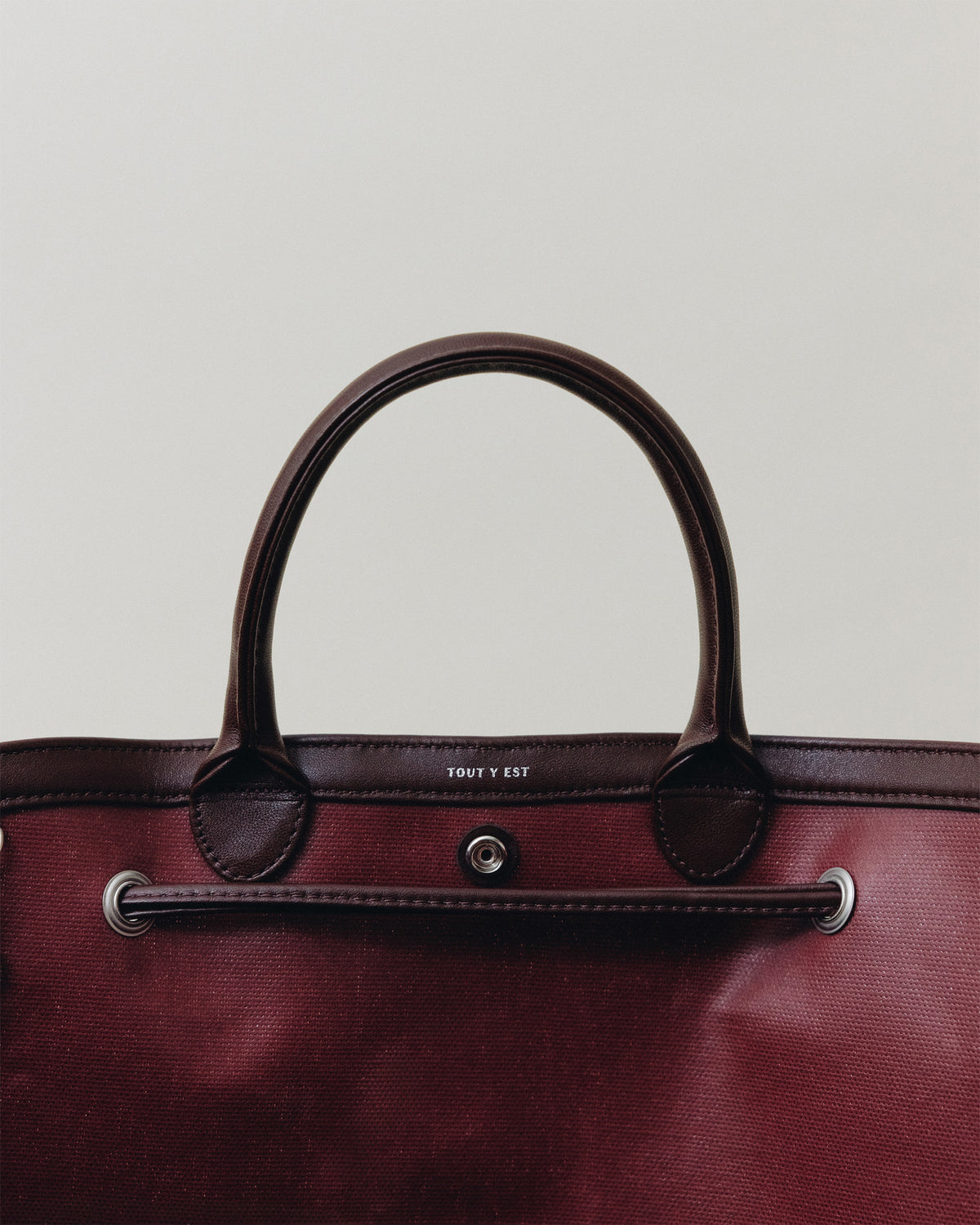 SAC COQUILLE BURGUNDY