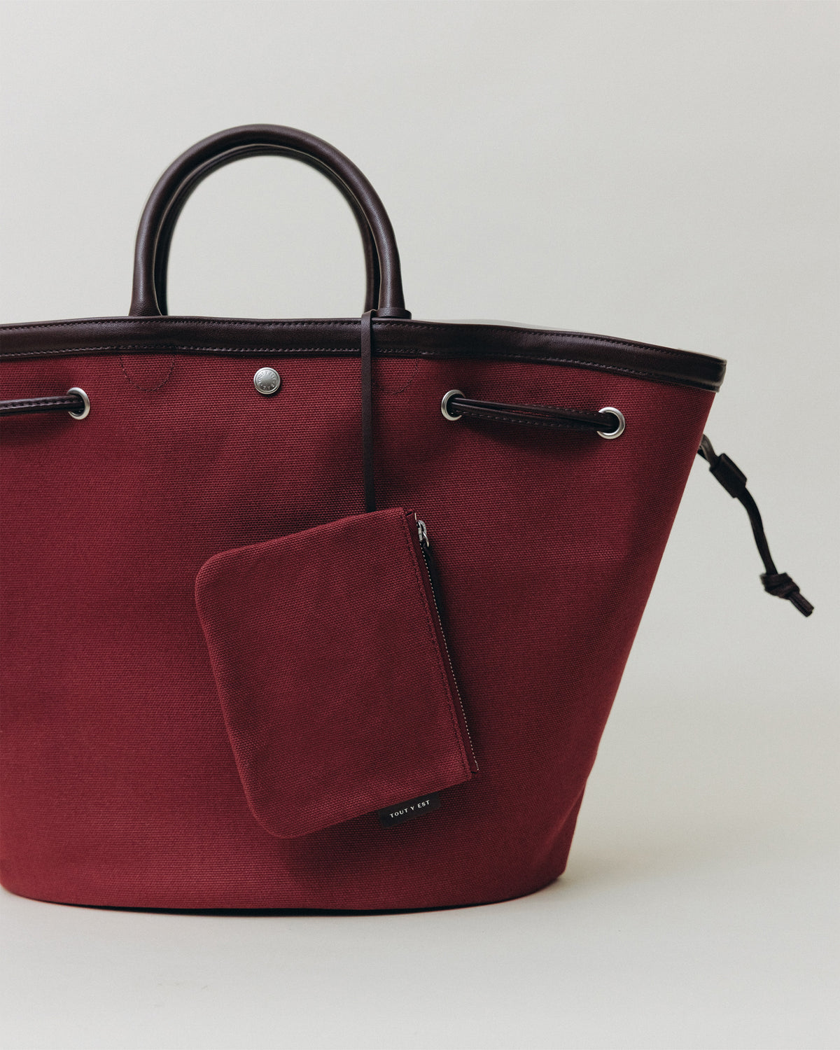 SAC COQUILLE BURGUNDY