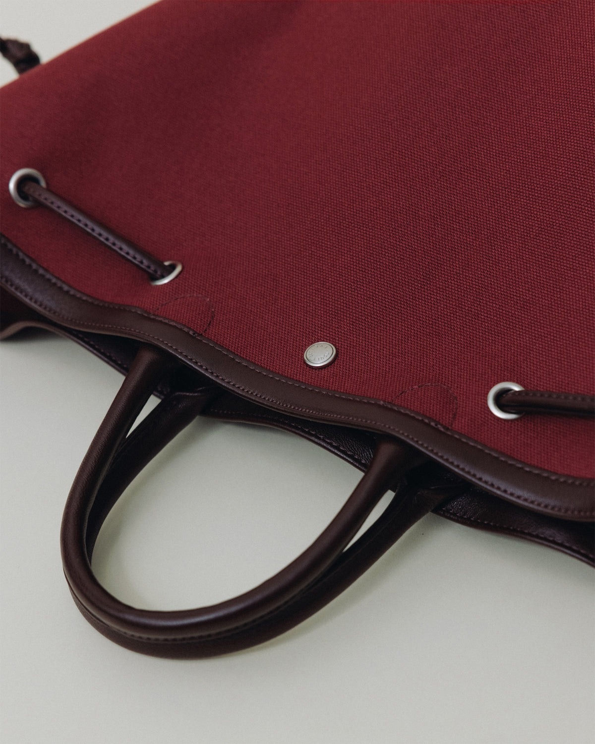 SAC COQUILLE SMALL BURGUNDY