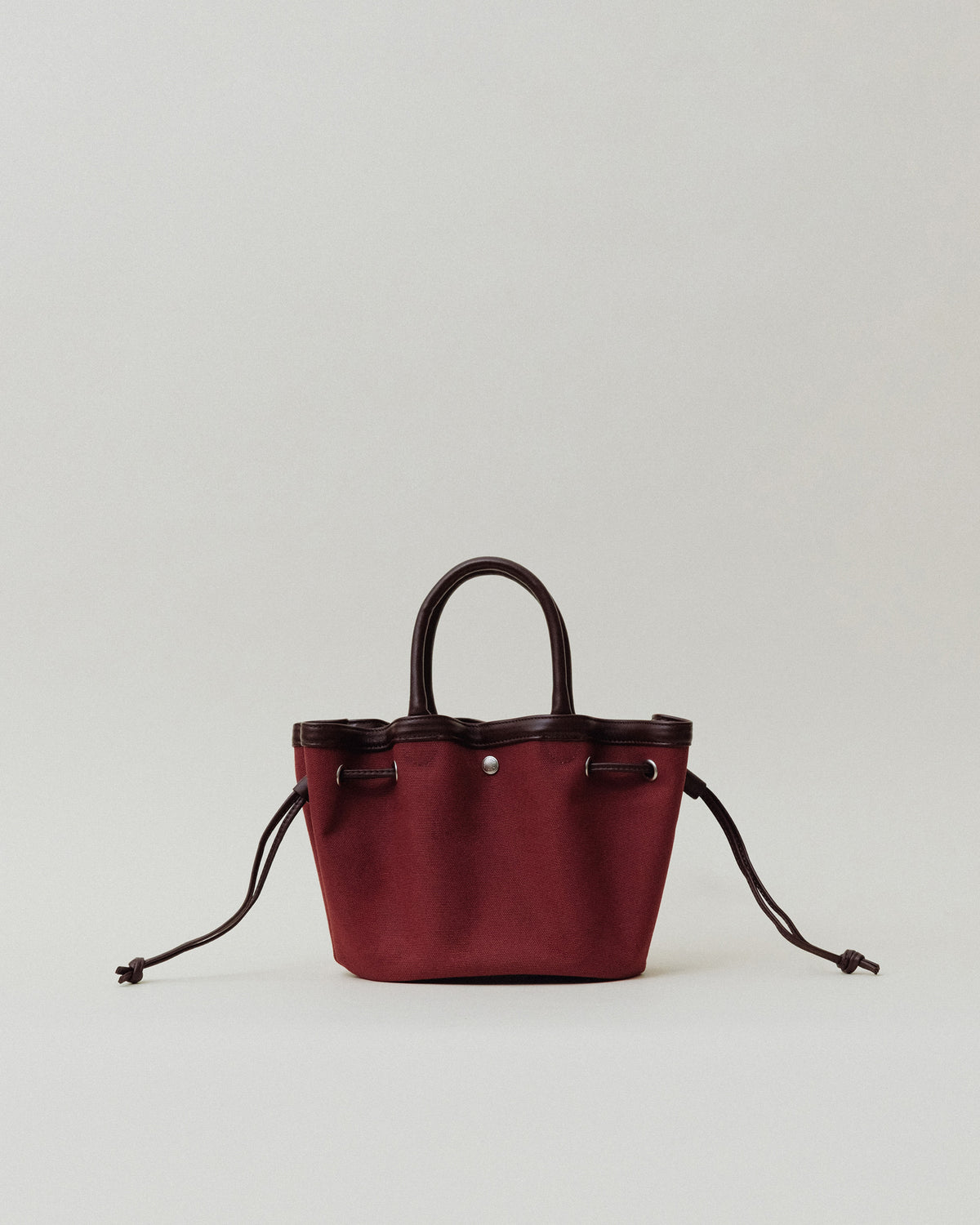 SAC COQUILLE MINI BURGUNDY