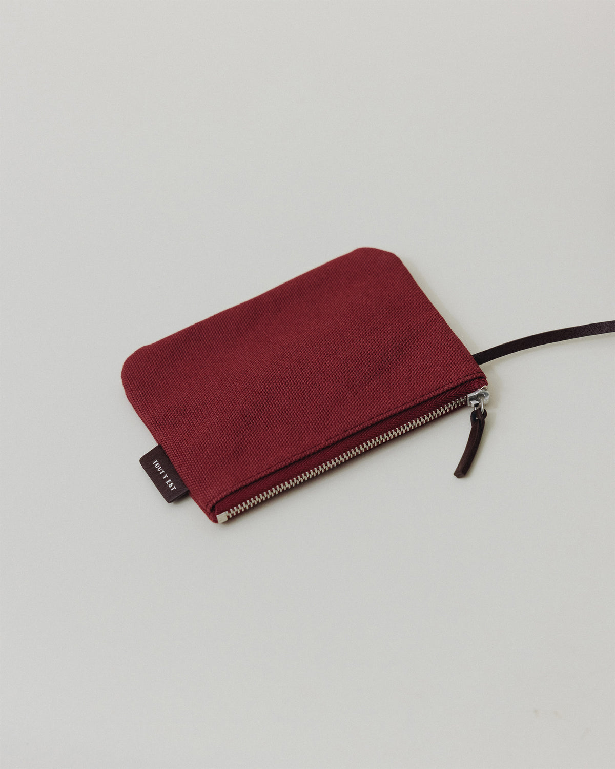 SAC COQUILLE MINI BURGUNDY