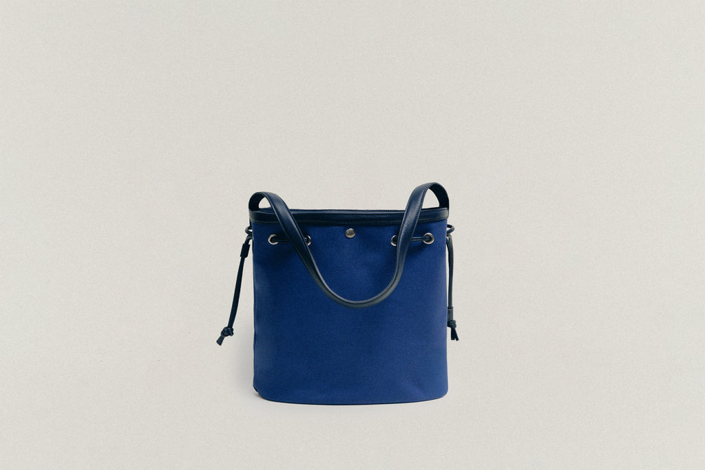 SAC COQUILLE BUCKET BLUE