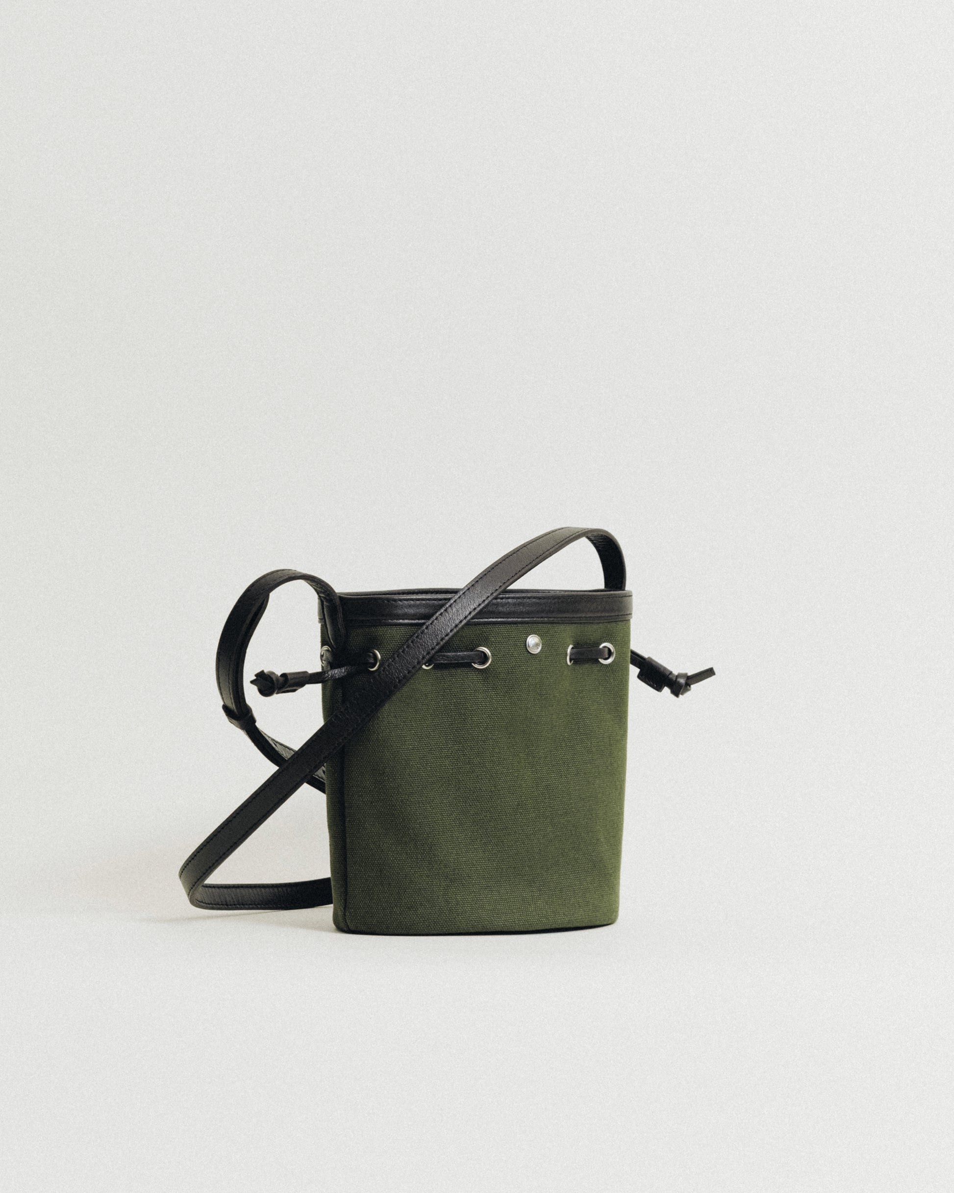 SAC COQUILLE BUCKET MINI KHAKI