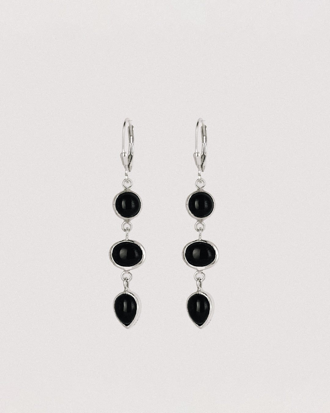 EARRINGS TRIO NOIR