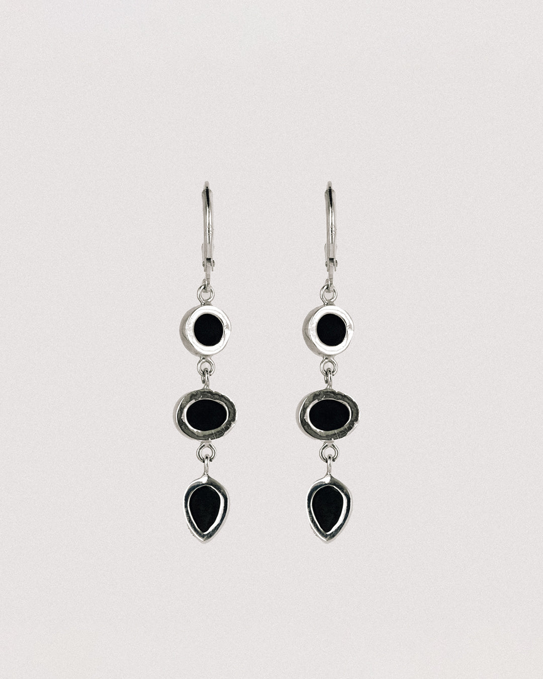 EARRINGS TRIO NOIR