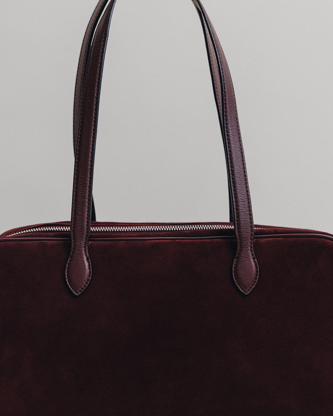 SAC LOQUET SUEDE BURGUNDY