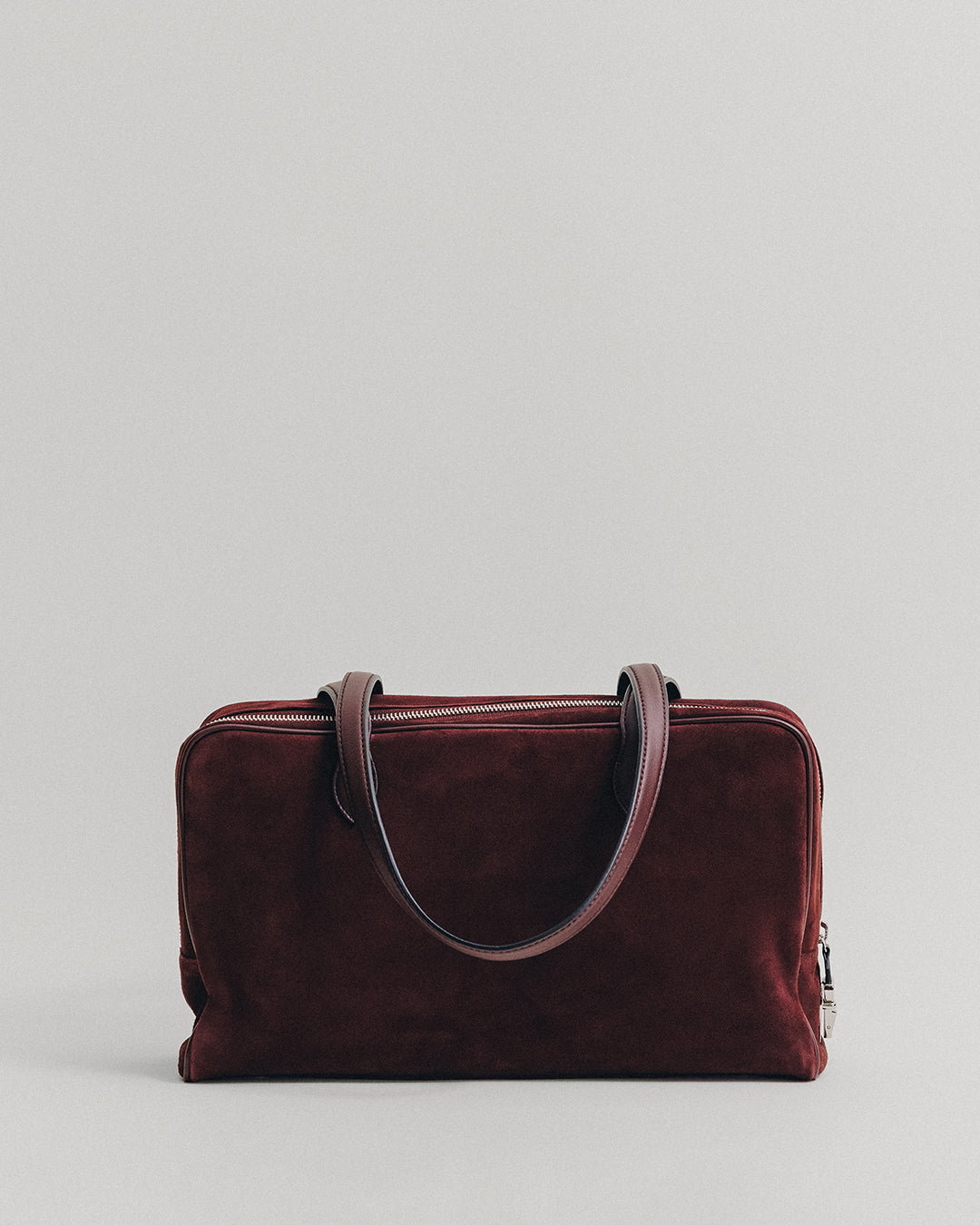 SAC LOQUET SUEDE BURGUNDY