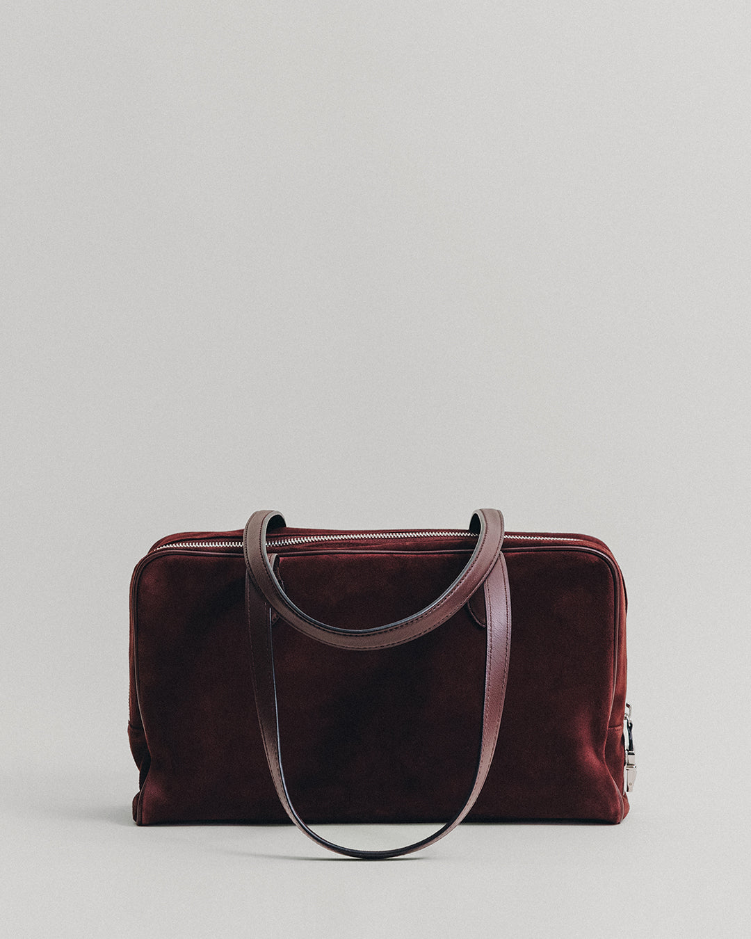 SAC LOQUET SUEDE BURGUNDY