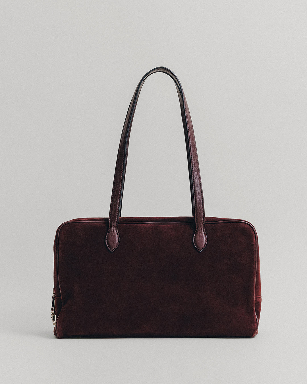 SAC LOQUET SUEDE BURGUNDY