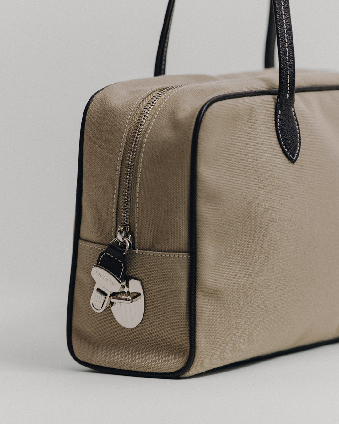 SAC LOQUET TOILE BEIGE
