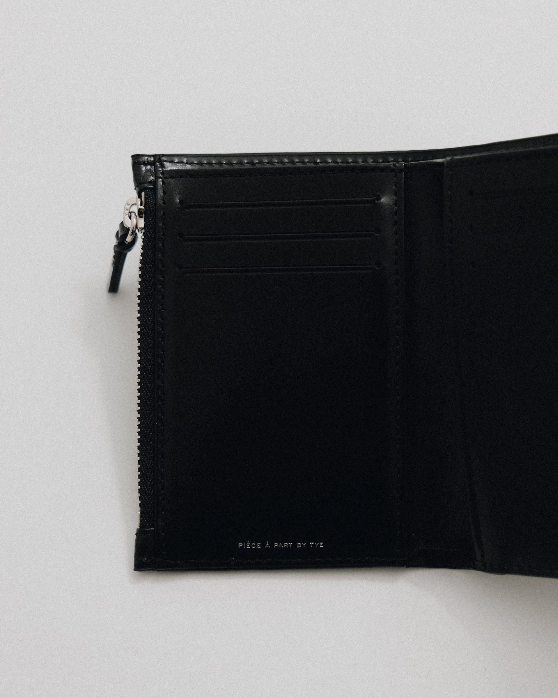PORTEFEUILLE LOQUET CROCO BLACK