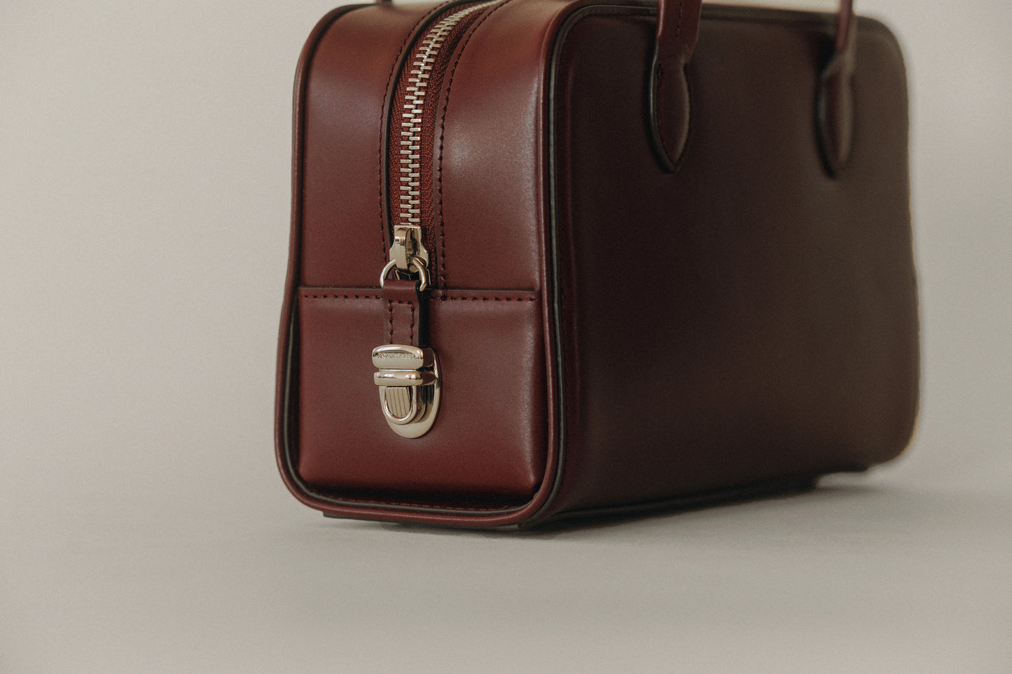 SAC LOQUET MINI BURGUNDY