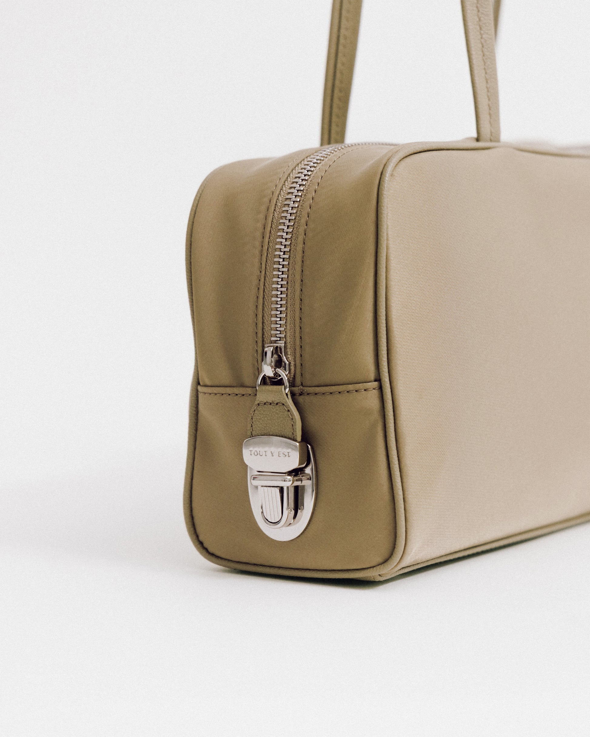 SAC LOQUET NYLON SMALL BEIGE