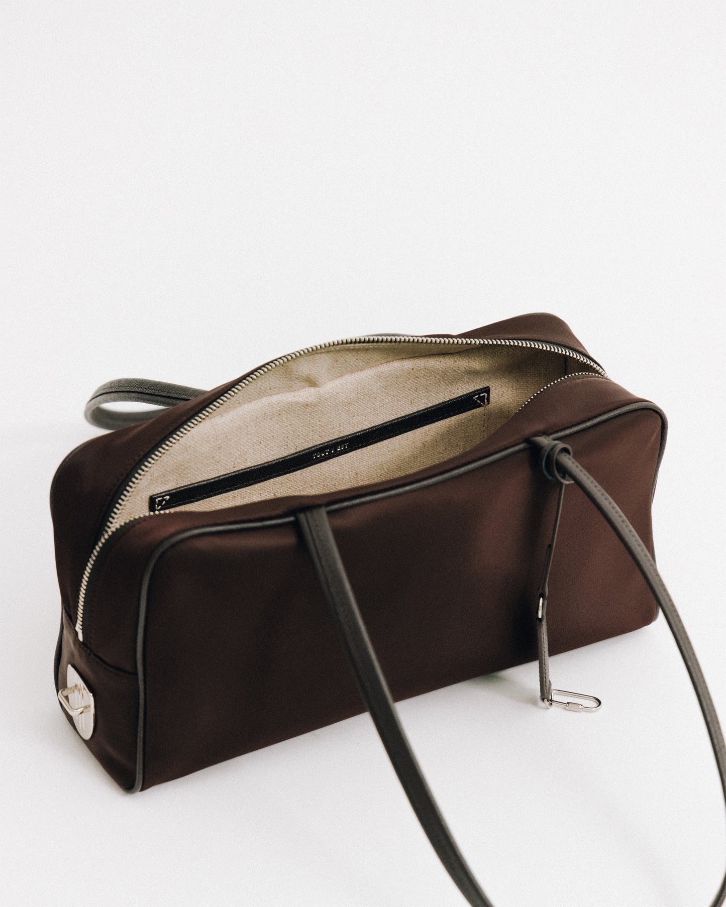 SAC LOQUET NYLON SMALL BROWN